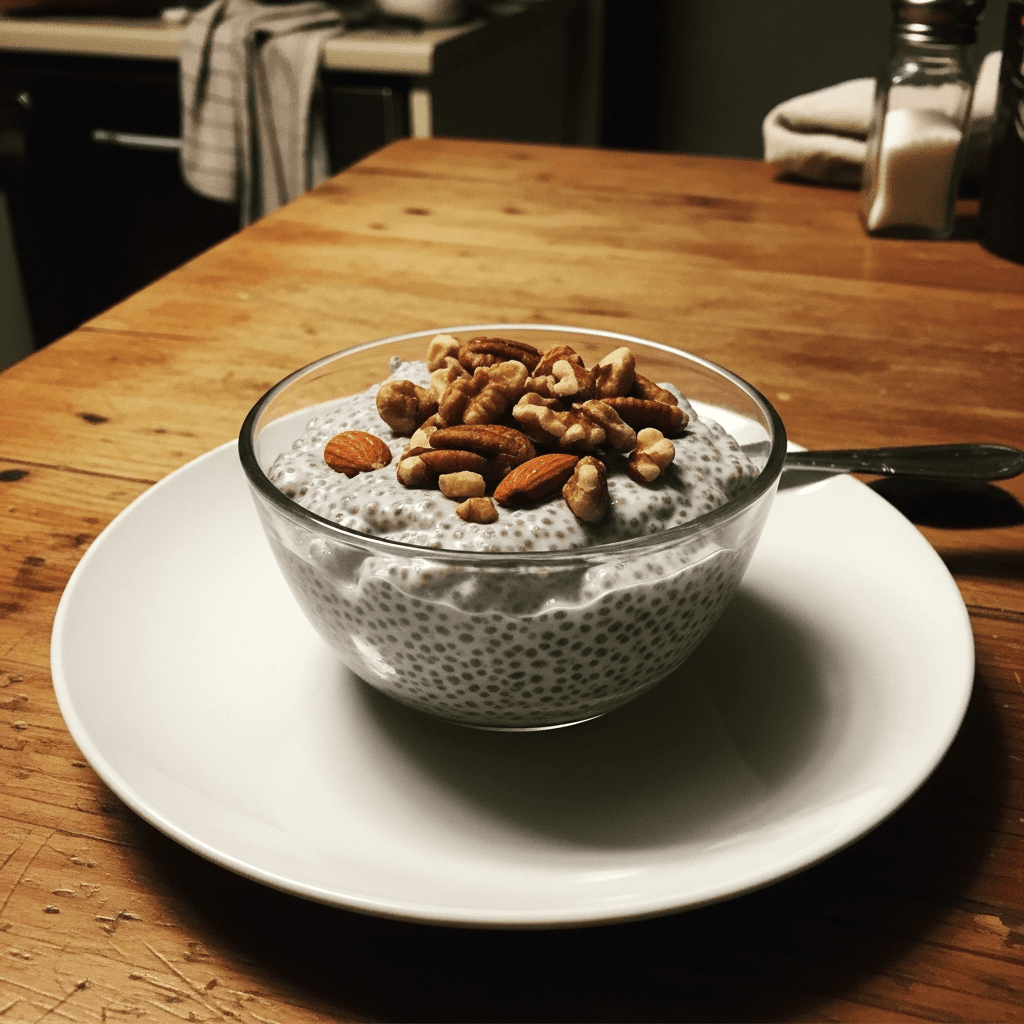 Nutty Blissful Chia Pudding