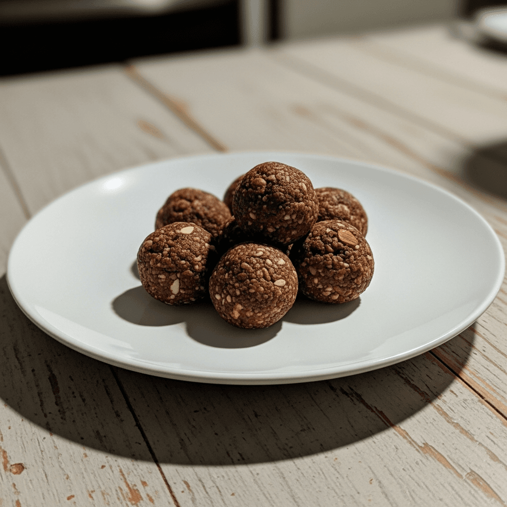 Energizing Almond Cocoa Energy Bites